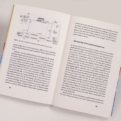 Buchcover und Innenansicht für das Buch: Energierevolution jetzt!