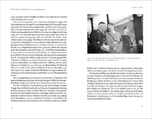 Buchcover und Innenansicht für das Buch: Die Waffen-SS