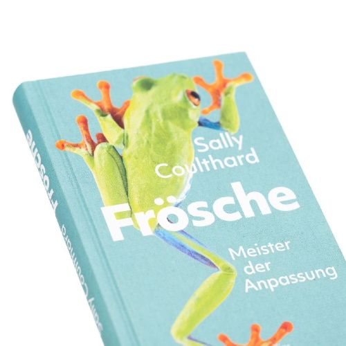 Buchcover und Innenansicht für das Buch: The Book of the Frog