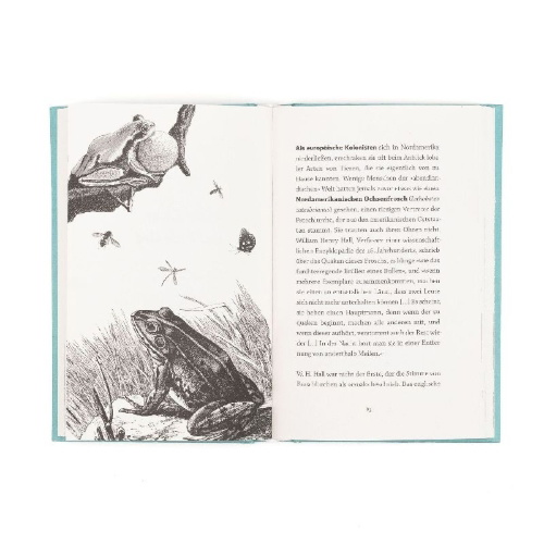 Buchcover und Innenansicht für das Buch: The Book of the Frog