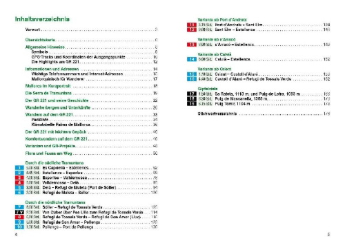 Buchcover und Innenansicht für das Buch: Mallorca GR 221
