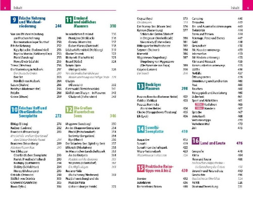 Buchcover und Innenansicht für das Buch: Reise Know-How Reiseführer Polen - Ostseeküste und Masuren