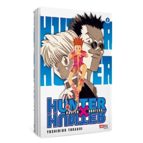 Buchcover und Innenansicht für das Buch: Hunter X Hunter
