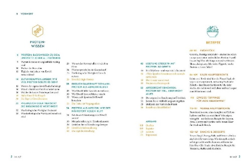 Buchcover und Innenansicht für das Buch: Gamechanger Protein