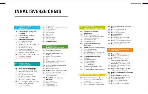 Buchcover und Innenansicht für das Buch: Handbuch Sanieren und Modernisieren