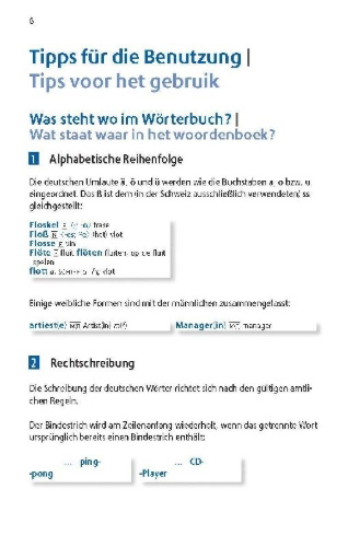 Buchcover und Innenansicht für das Buch: Langenscheidt Praktisches Wörterbuch Niederländisch