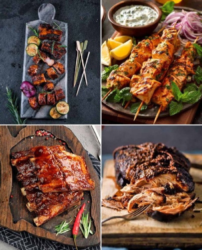 Buchcover und Innenansicht für das Buch: Grillen GOLD