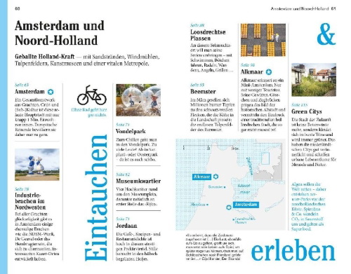 Buchcover und Innenansicht für das Buch: DUMONT Reise-Taschenbuch Reiseführer Niederlande