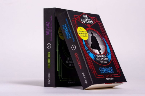 Buchcover und Innenansicht für das Buch: Fool Moon (The Dresden Files 2)