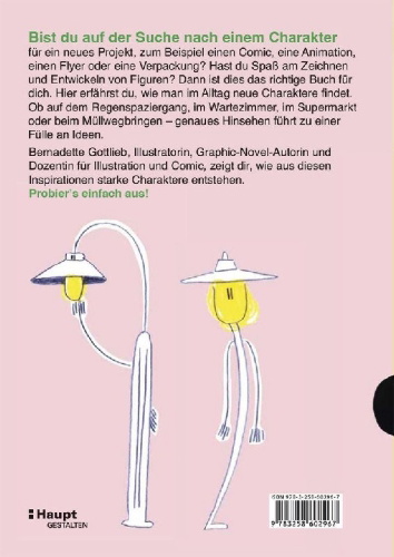 Buchcover und Innenansicht für das Buch: Gottlieb, B: 100 starke Charaktere