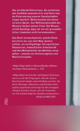 Buchcover und Innenansicht für das Buch: Unsere Welt neu denken