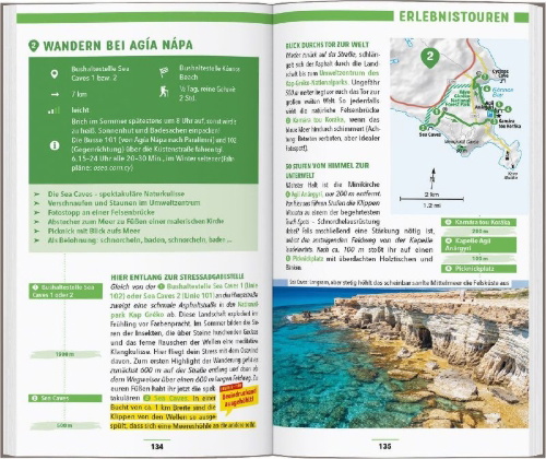 Buchcover und Innenansicht für das Buch: MARCO POLO Reiseführer Zypern Nord und Süd