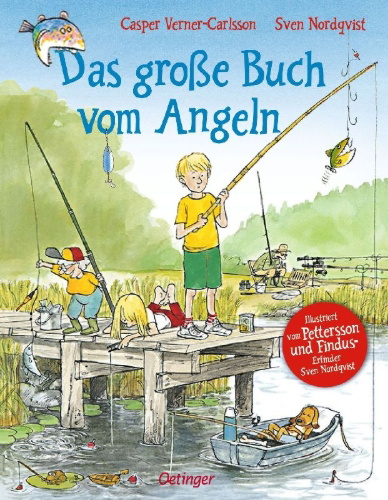Buchcover und Innenansicht für das Buch: Storfiskarens nybörjarbok