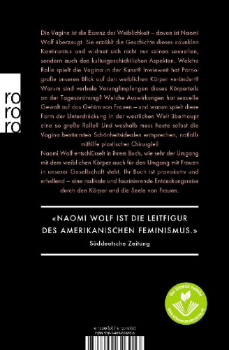 Buchcover und Innenansicht für das Buch: Vagina. A New Biography