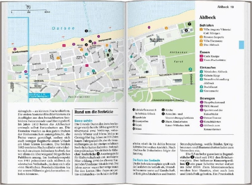 Buchcover und Innenansicht für das Buch: DUMONT Reise-Taschenbuch Reiseführer Usedom