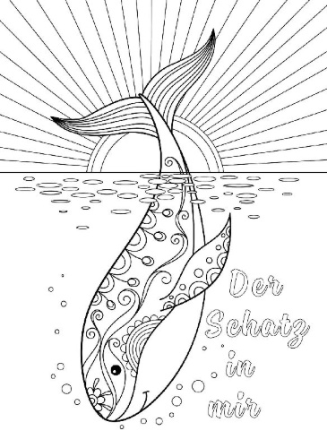 Buchcover und Innenansicht für das Buch: Die Sonne in mir scheint immer