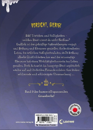 Buchcover und Innenansicht für das Buch: The Beast And The Bethany