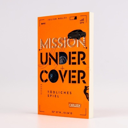 Buchcover und Innenansicht für das Buch: Mission Undercover 3: Tödliches Spiel