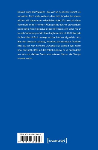 Buchcover und Innenansicht für das Buch: Trump - ein amerikanischer Traum?