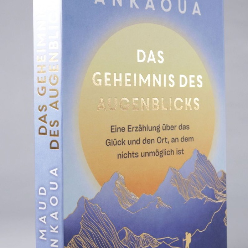 Buchcover und Innenansicht für das Buch: Das Geheimnis des Augenblicks