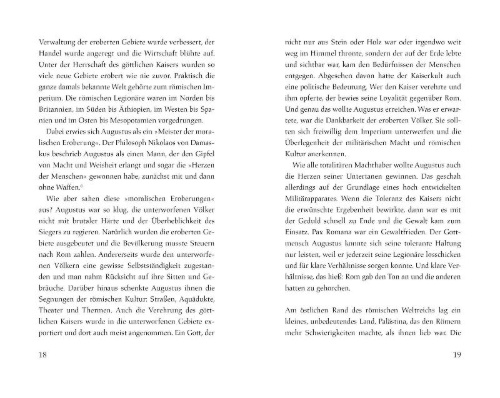 Buchcover und Innenansicht für das Buch: Jesus von Nazaret