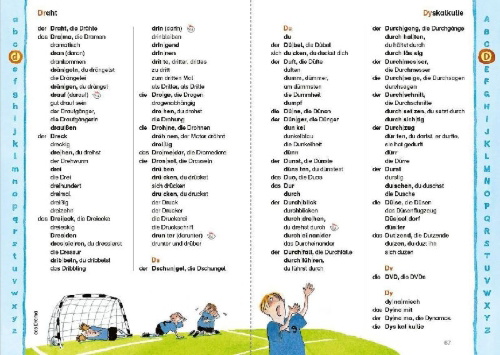 Buchcover und Innenansicht für das Buch: Duden - Das Grundschulwörterbuch
