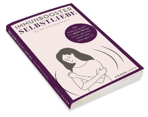 Buchcover und Innenansicht für das Buch: Immunbooster Selbstliebe