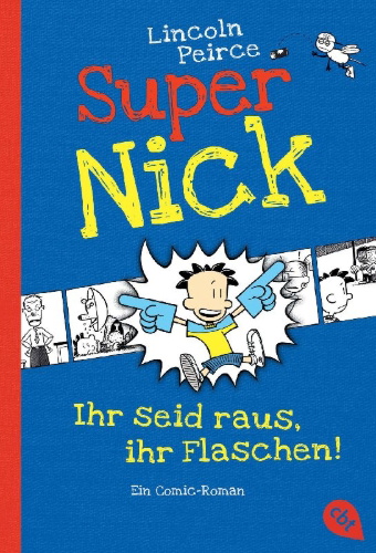 Buchcover und Innenansicht für das Buch: Big Nate strikes again