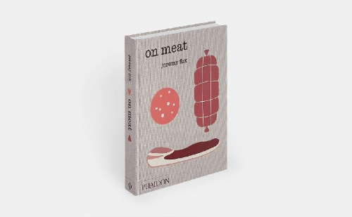 Buchcover und Innenansicht für das Buch: On Meat