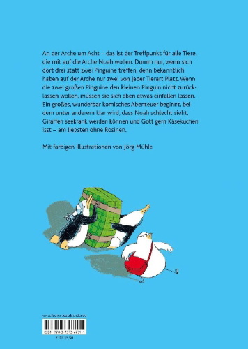 Buchcover und Innenansicht für das Buch: An der Arche um Acht