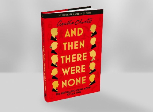 Buchcover und Innenansicht für das Buch: And Then There Were None