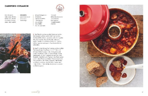 Buchcover und Innenansicht für das Buch: Backofen to go