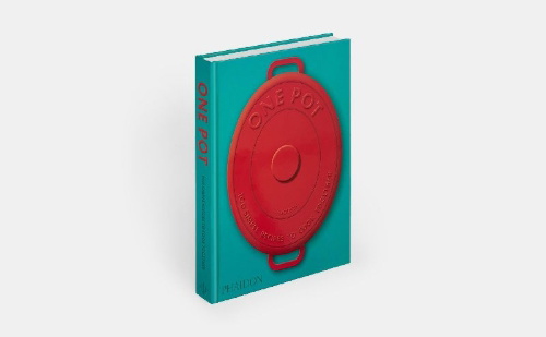Buchcover und Innenansicht für das Buch: One Pot: 100 Simple Recipes to Cook Together (2025)