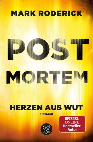 Buchcover und Innenansicht für das Buch: Post Mortem- Herzen aus Wut