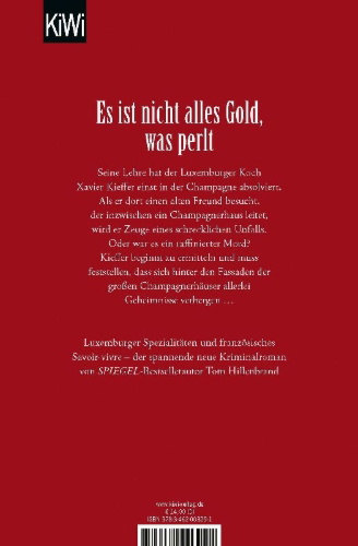 Buchcover und Innenansicht für das Buch: Verhängnisvoller Champagner