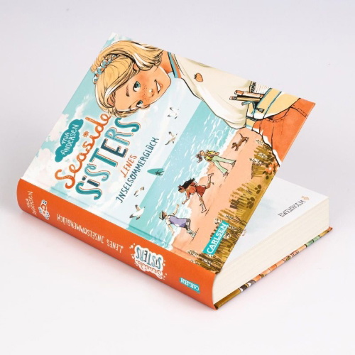Buchcover und Innenansicht für das Buch: Seaside Sisters 1: Lenes Inselsommerglück